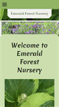 Mobile Screenshot of emeraldforestnursery.com